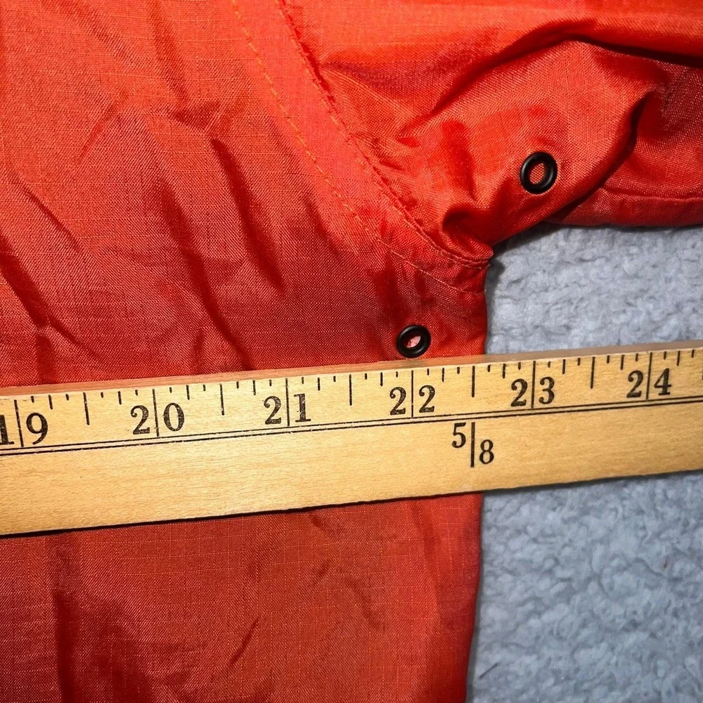 VTG Gap Windbreaker Youth Sz 2XL XXL (14-16)‎ Orange Full Zip Mesh Lined Jacket